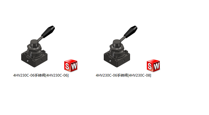 2款4HV230C-06手转阀模型