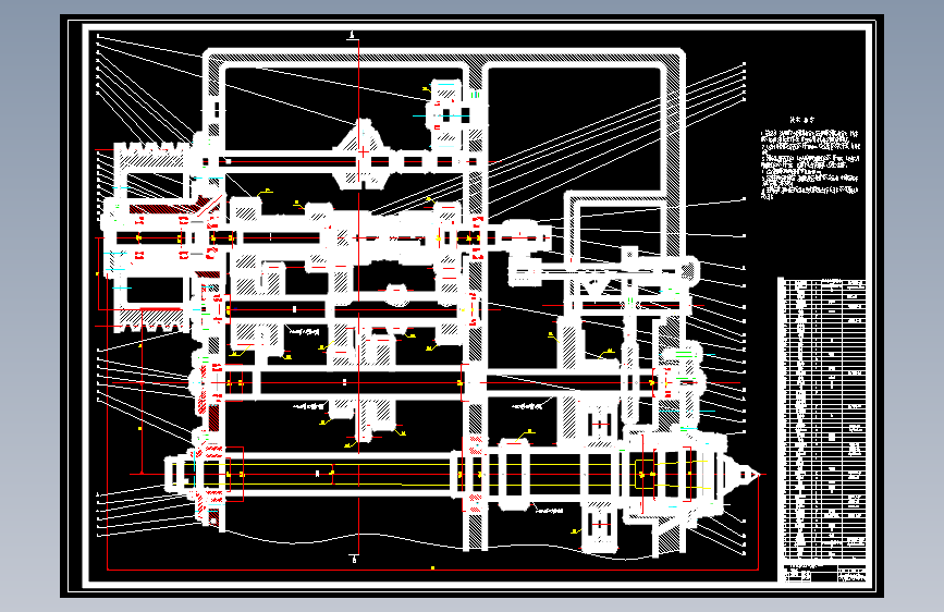 CD1749-C616主轴箱的设计+CAD+说明书==363543=250