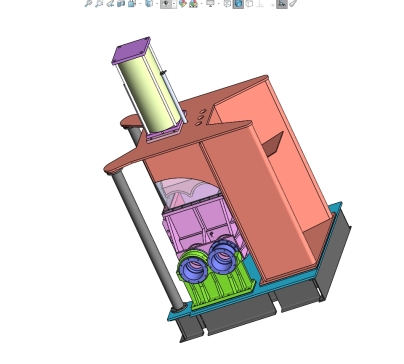 D1755-XM 14040密炼机加料压料系统结构三维SW2021带参+CAD+说明书==1524961=800
