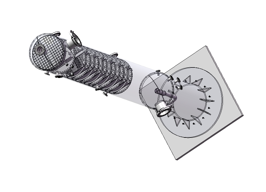 Z2958-精馏塔模型三维SW2016无参==1570418=60