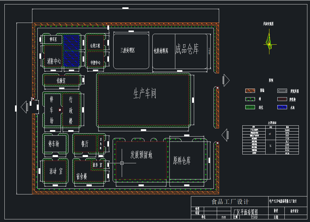 Z3120-年产15万吨蓝莓酱工厂设计+CAD+说明书==1581480=150