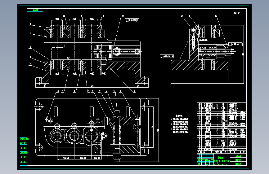 Z3091-车床后托架工艺及钻侧面三孔夹具设计+CAD+说明书==1480716=100