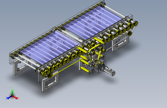 X2865-玻璃电路板输送机三维SW2010带参==157425=20