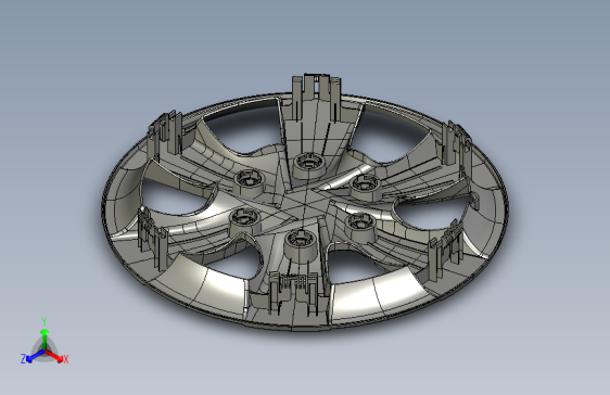 X2703-一种轮毂盖三维Catia模型==791321=10