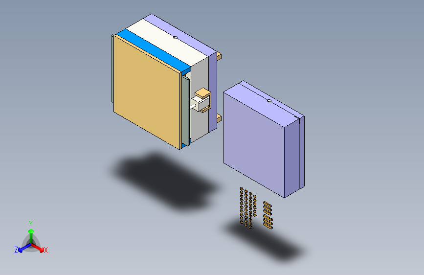 X2696-粘盖叶轮模具结构三维Step无参==625891=25