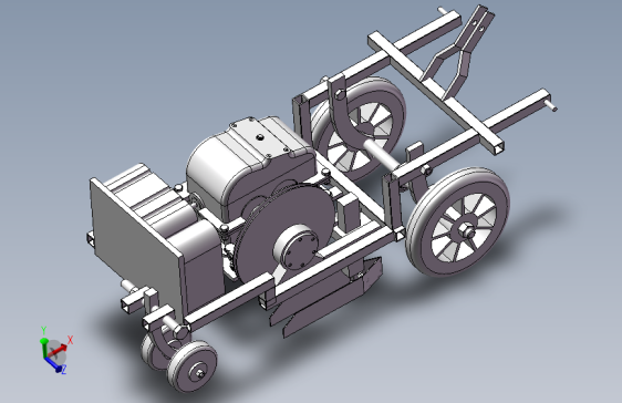 大葱移栽机SolidWorks