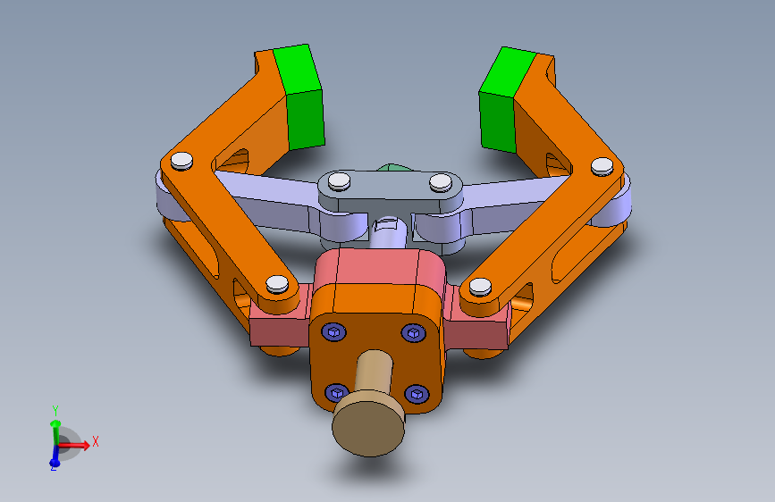 18-机械爪 CATIA+SW16+ STP