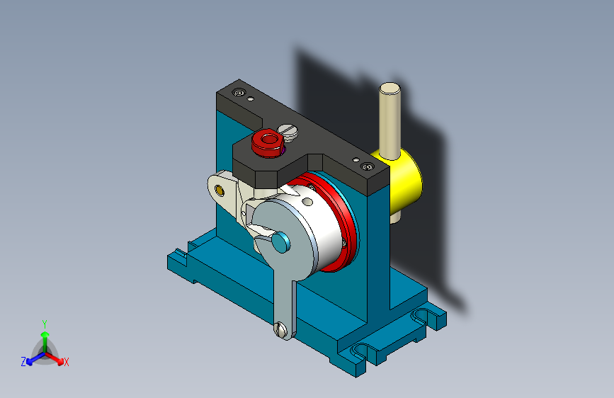 Z3116-前制动调整臂外壳钻13.8孔夹具三维inventor2018+CAD+说明书==1070150=80