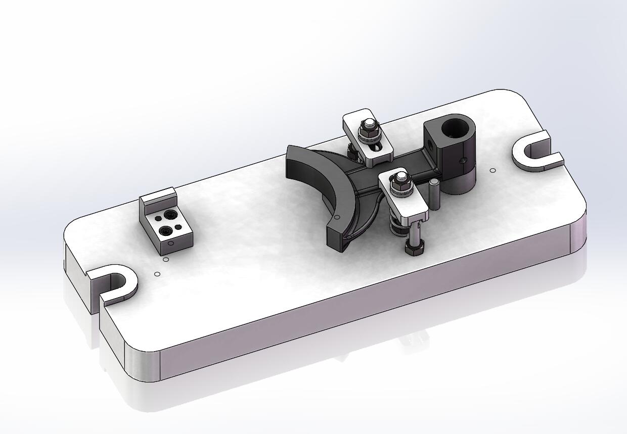 X2867-拨叉粗铣叉脚内表面夹具三维SW2015带参==1363187=40