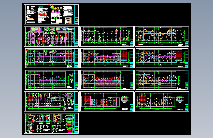 某SP大板幼儿园结构设计图