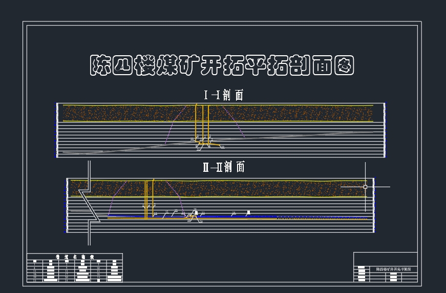 D1736-永城矿区陈四楼矿1.5Mta新井设计+CAD+说明书==653504=250