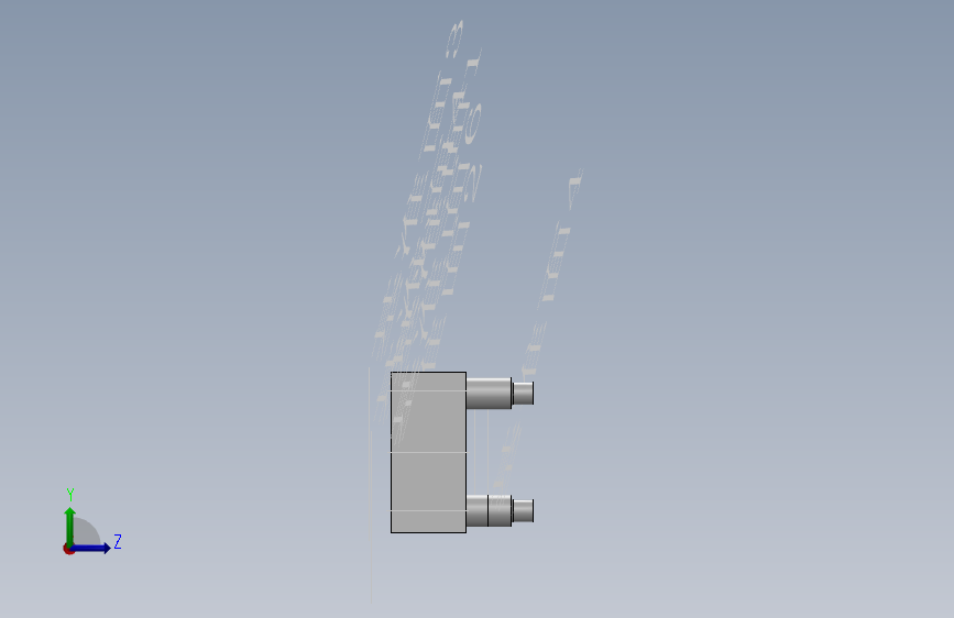 光学鼠标的镜面透镜specular lens for optical mouse 左侧视图