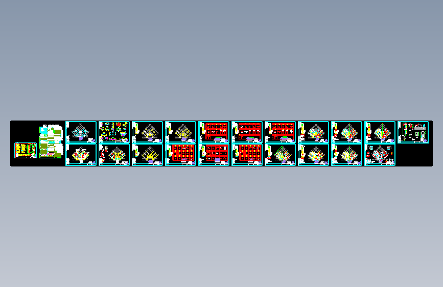 某16层短肢剪力墙公寓结构设计图