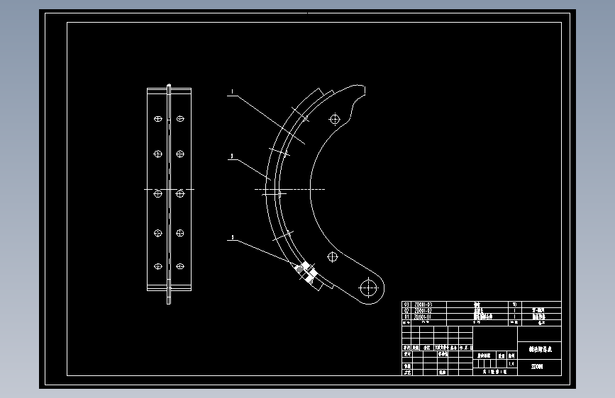 一套完整的汽车鼓式制动器设计（含完整CAD图）毕业论文