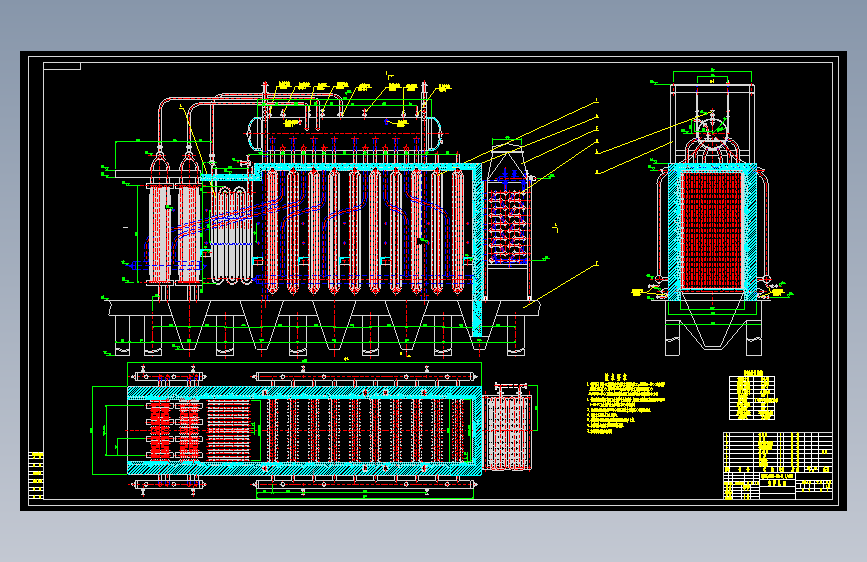 12吨余热锅炉总图 (1)