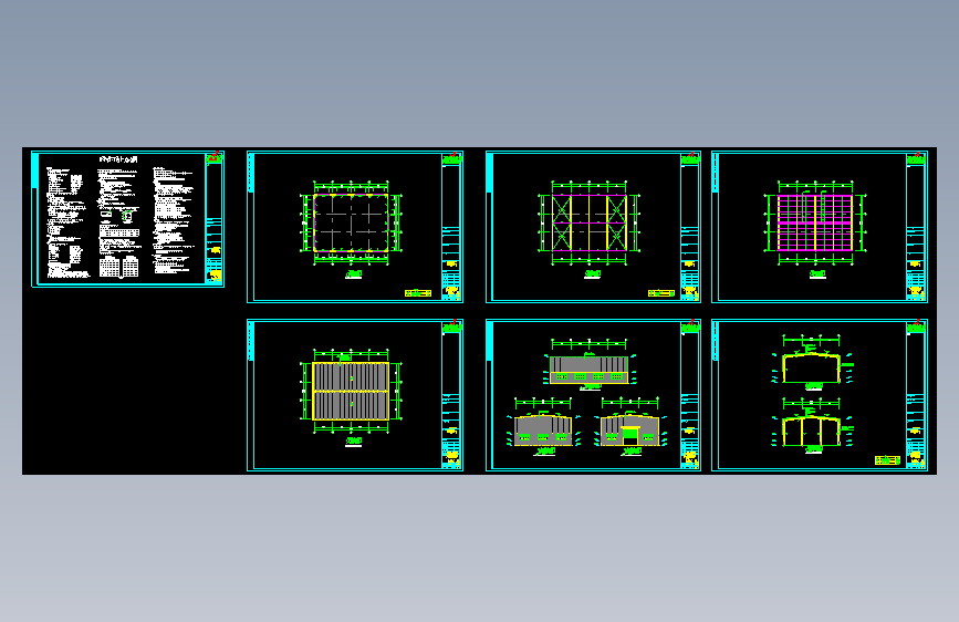 钢结构厂房及设计说明
