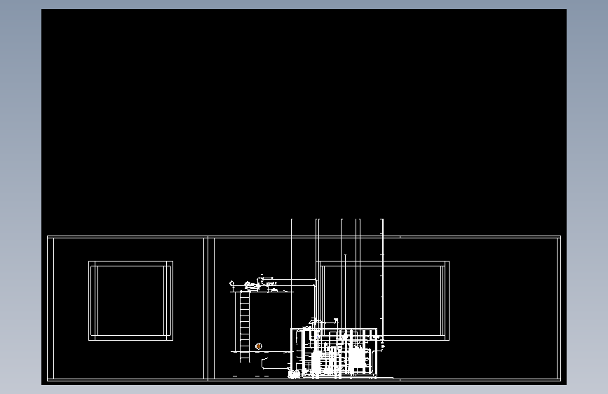 CAD杀菌消毒器CAD.立体图