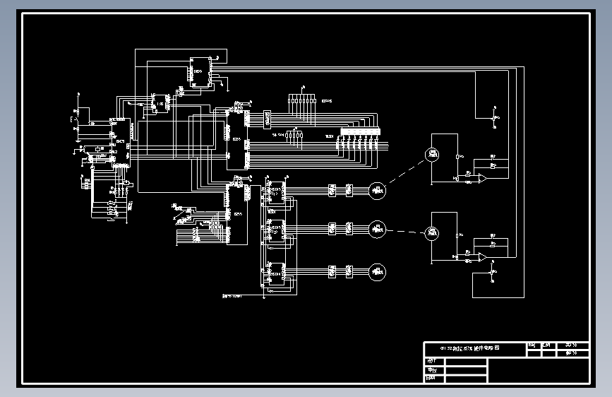 X6132经济型数控化改造-控制部分设计含CAD图