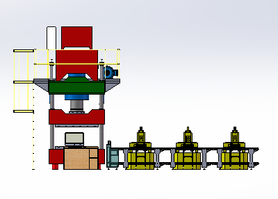 大吨位自动冲压生产线 SW18设计