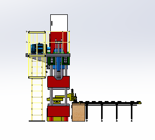 大吨位自动冲压生产线 SW18设计
