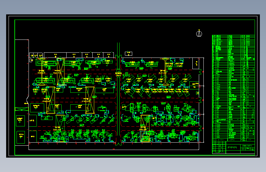 X2900-某车间设备工艺布局图==29010=5