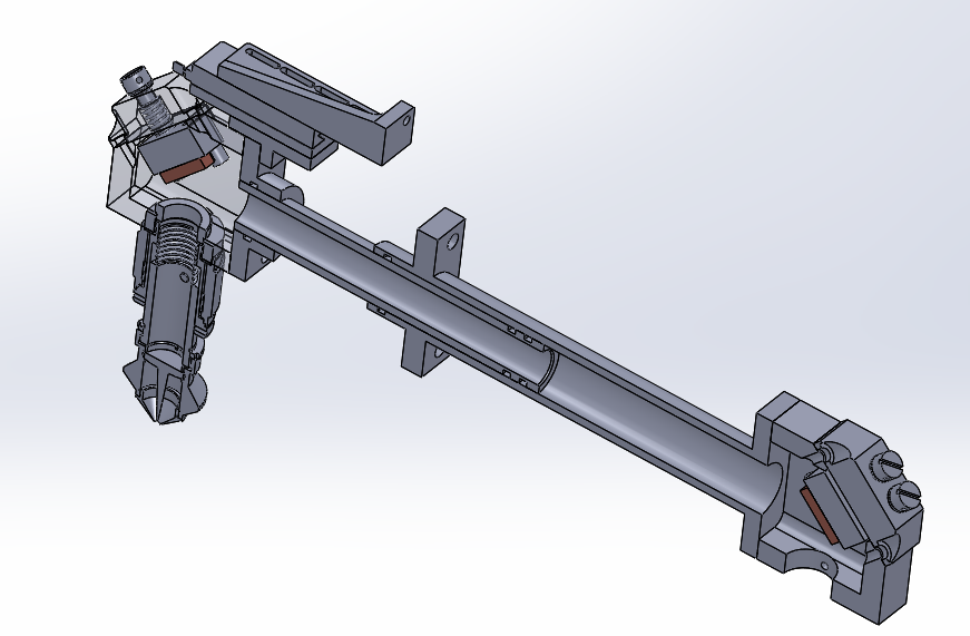 Z3203-二次折返可调反射光路装置三维SW2016带参==1512264=50