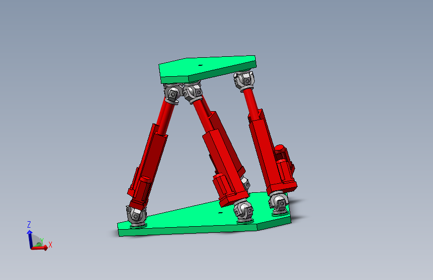 6自由度Stewart平台设计
