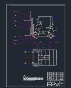 D1850-液压叉车液压系统及结构设计+CAD+说明书