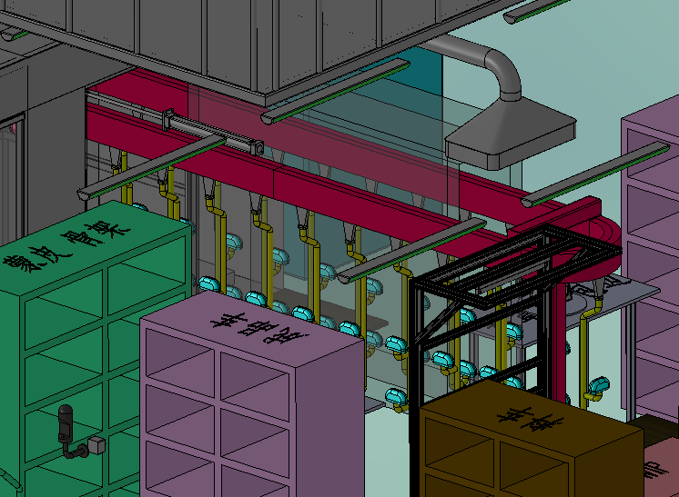 B4738-汽车头枕涂胶生产线sw18可编辑