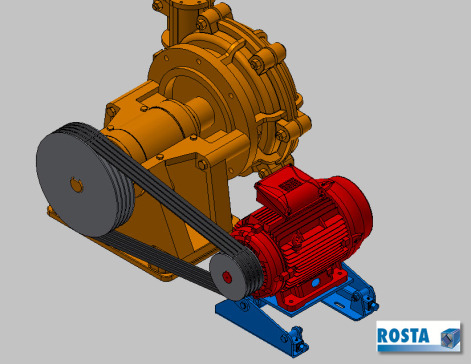 G01610-ROSTAMotorbaseMB50Gen15应用于泥浆泵