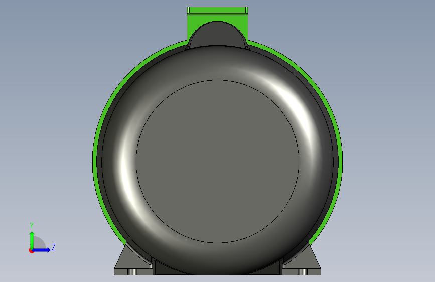 G01547-BCR-2000电机泵-施耐德 左侧视图
