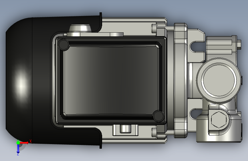 G01787-格兰富泵PFBasic1-30 俯视图