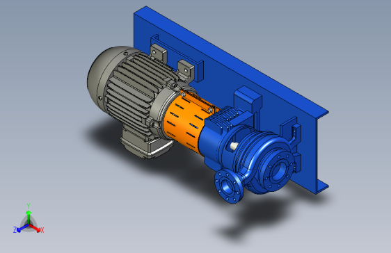 G02009-CPP ANSI 流程泵 Revit 系列