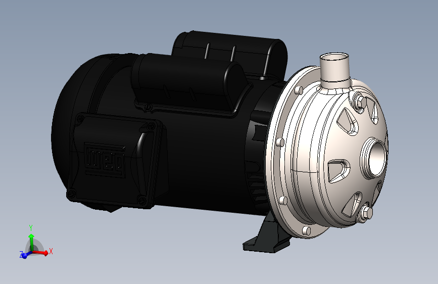 G02318-荏原 CDU200 泵 1.5HP 3600RPM