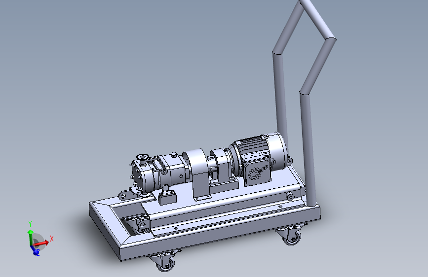 G02358-凸轮泵 3D 模型