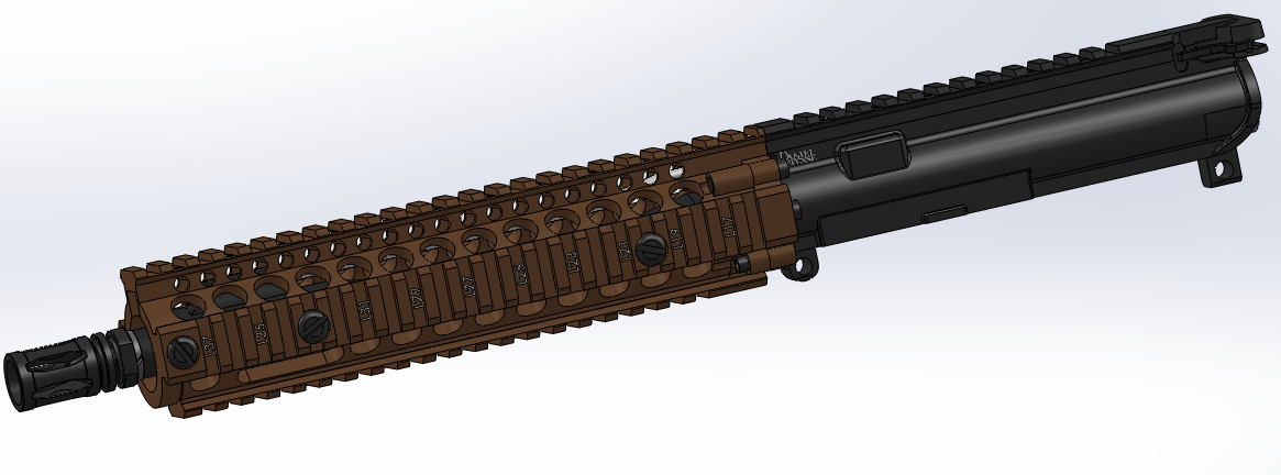 MK 18 上接收器 262 毫米_10.3 英寸。