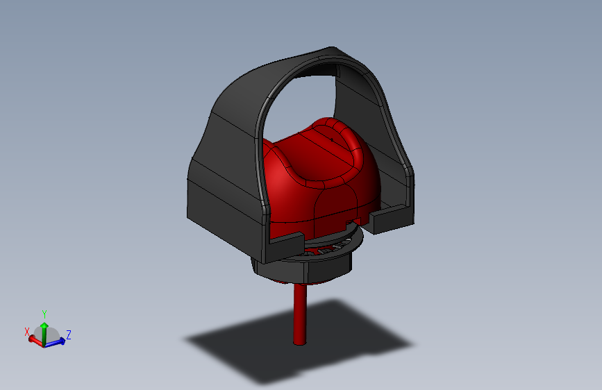 光线式触摸光电开关按钮SW-211_SOLIDWORKS 2020_模型图纸下载 – 懒石网