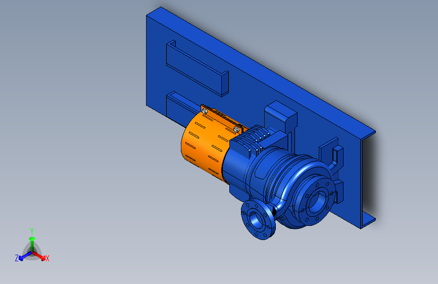 G02009-CPP ANSI 流程泵 Revit 系列