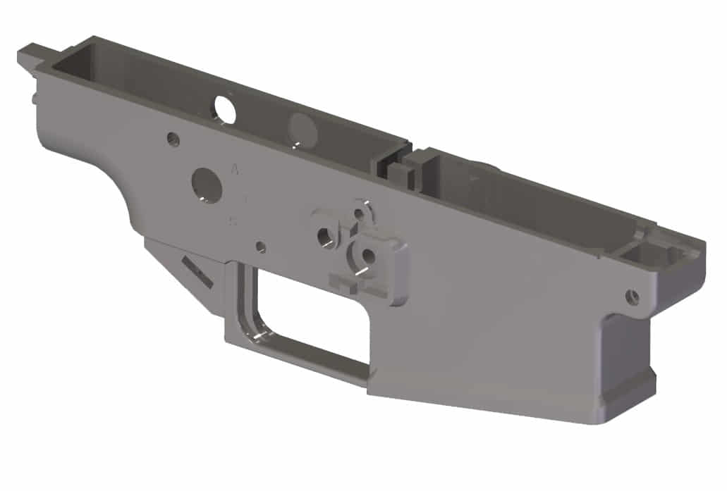 FN-SCAR 自动步枪机匣