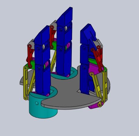 G02832-夹爪 抓手3指1