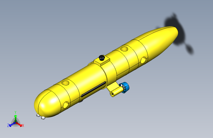 G02520-自主水下航行器AUV 14