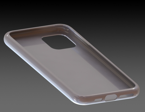 iPhone+11+Pro圆角手机壳3D数模图纸+Solidworks设计