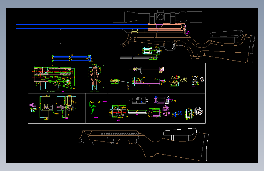 PCP_AutoCAD 2000_模型图纸下载 – 懒石网