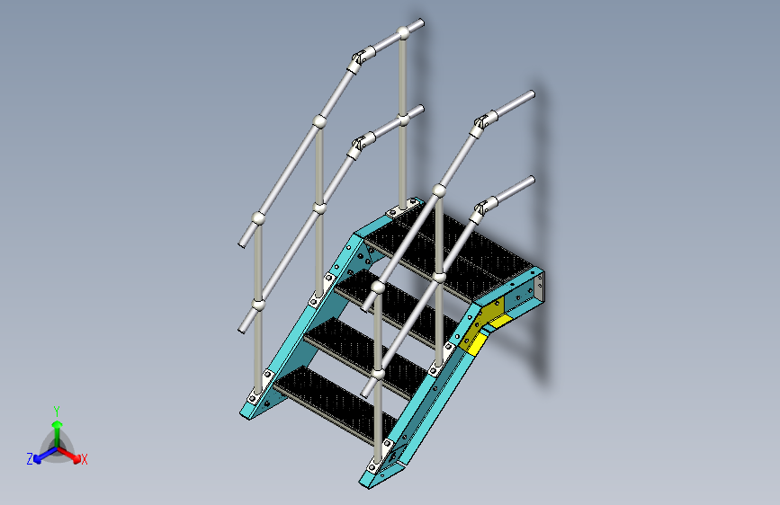 750mm x 41 度直楼梯 STEP