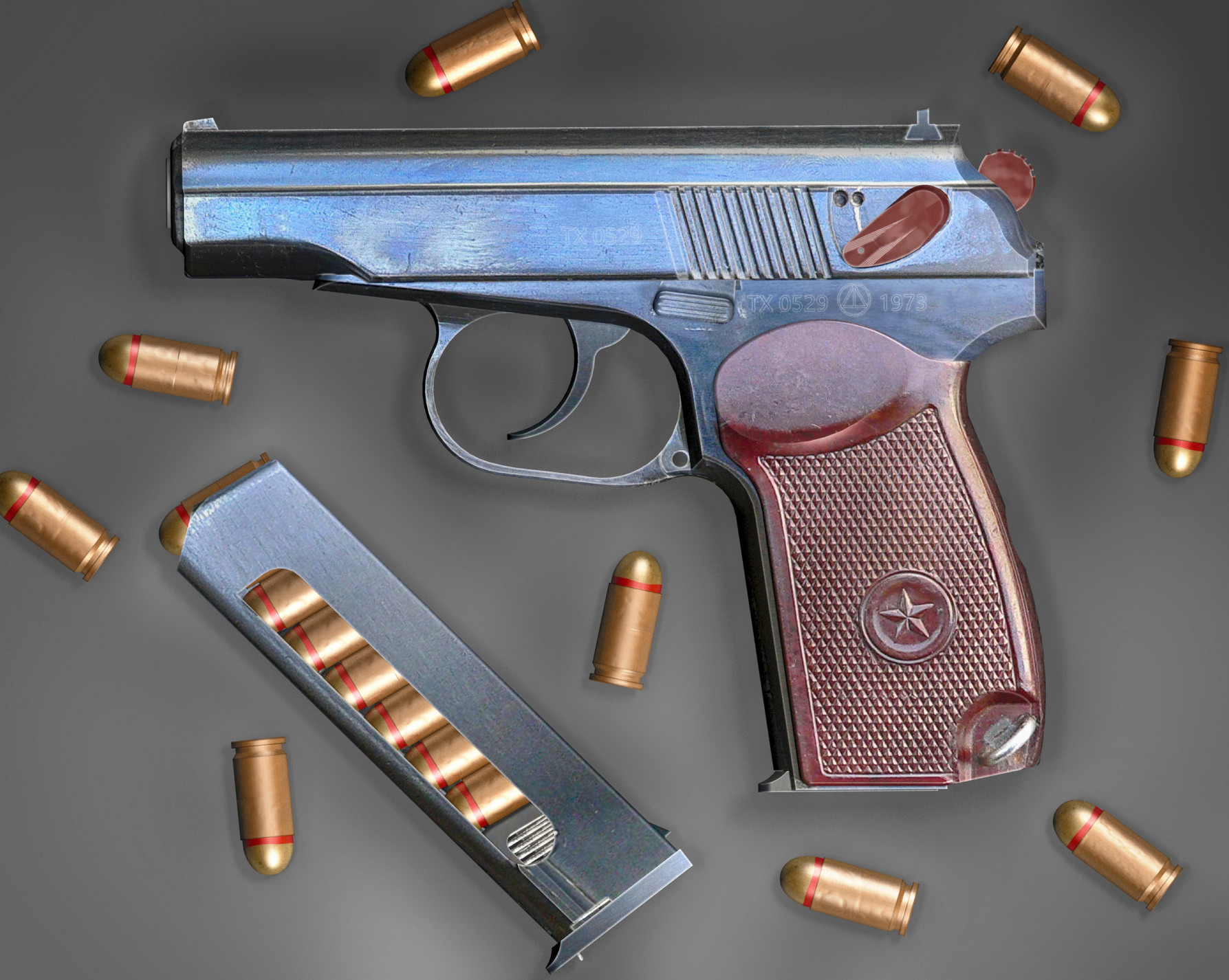 皮斯托莱·马卡洛娃 (PM)枪