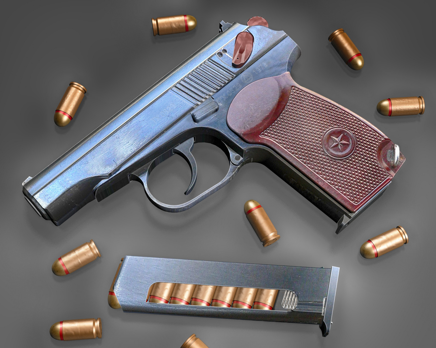 皮斯托莱·马卡洛娃 (PM)枪