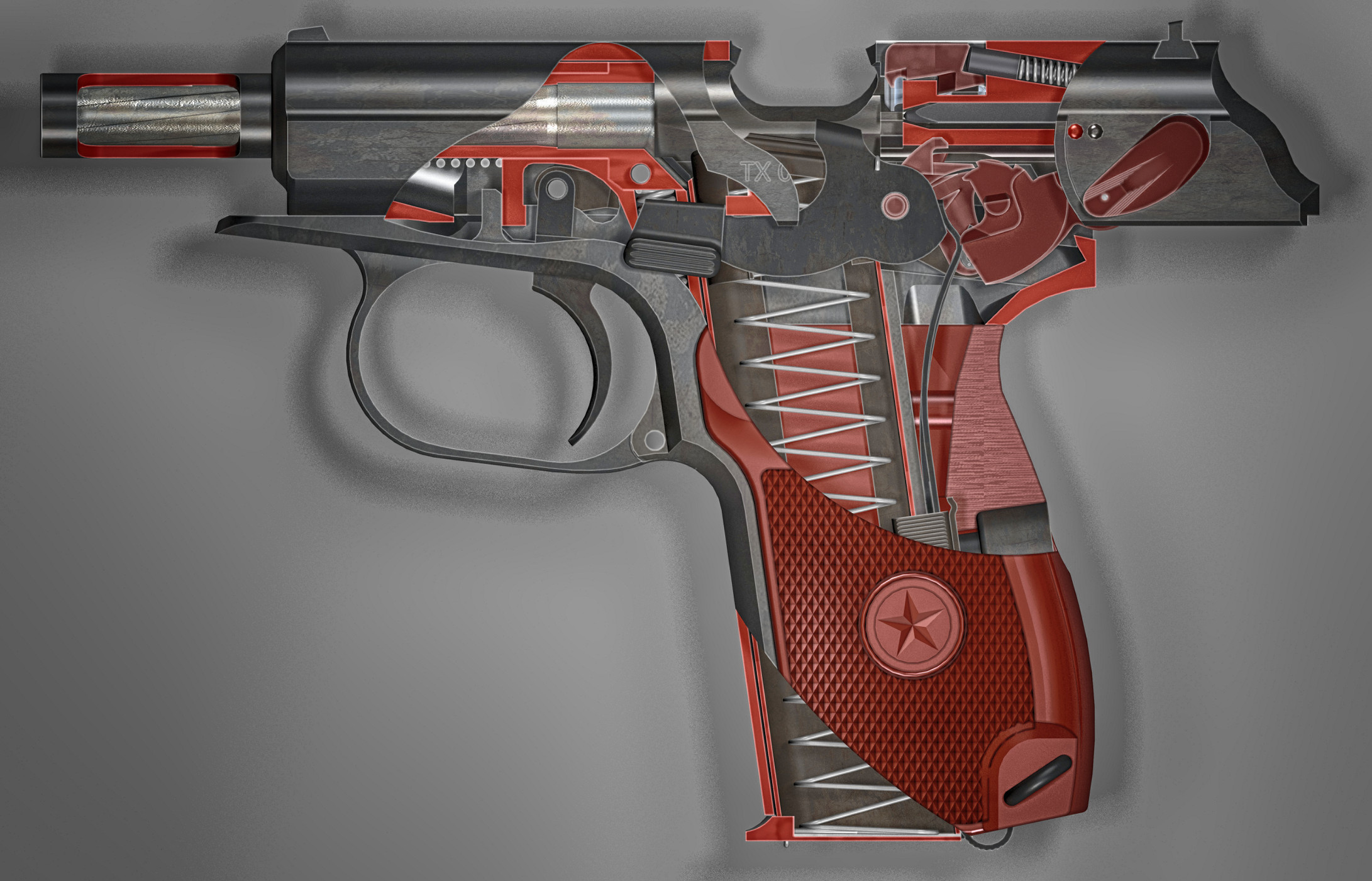 皮斯托莱·马卡洛娃 (PM)枪