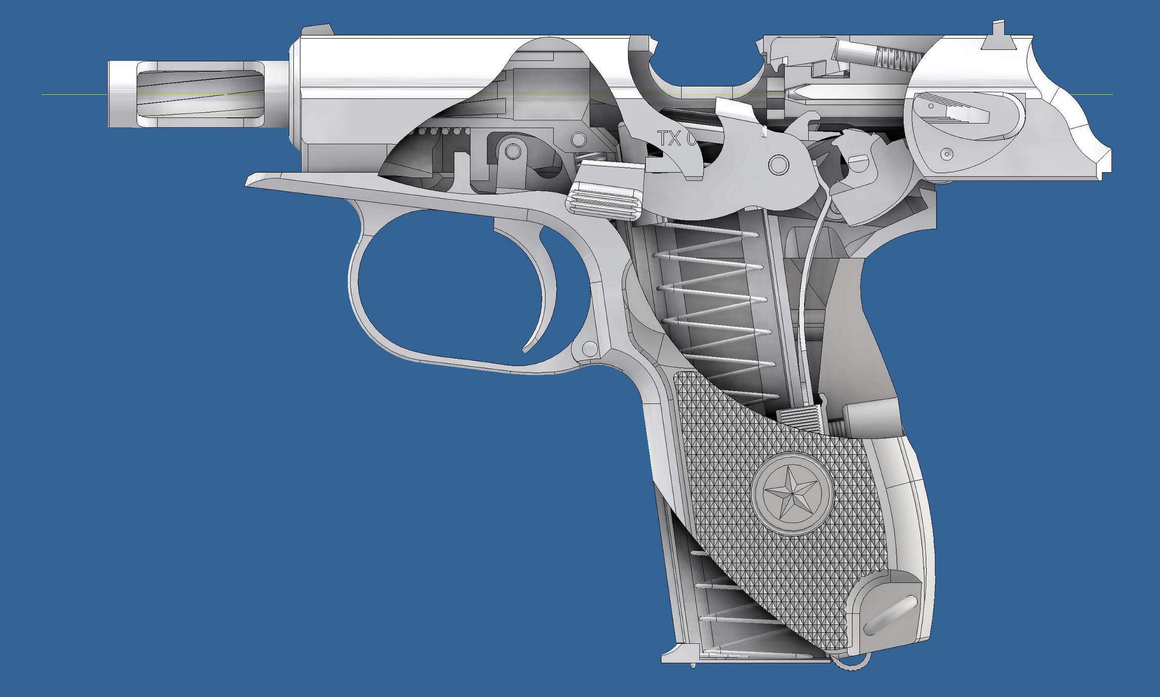 皮斯托莱·马卡洛娃 (PM)枪