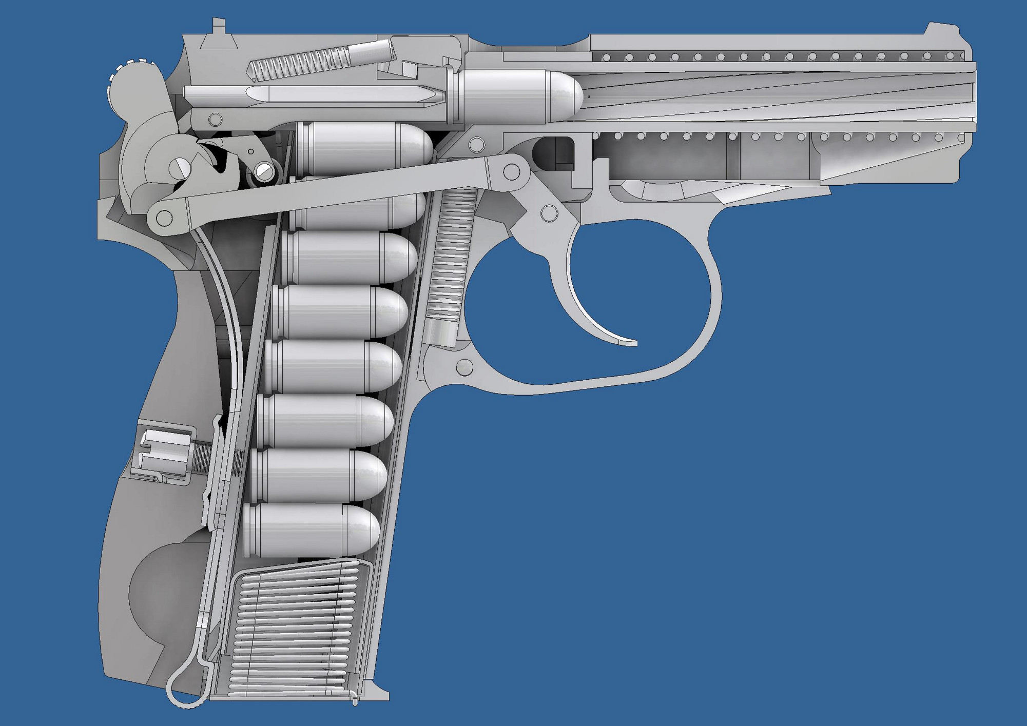 皮斯托莱·马卡洛娃 (PM)枪