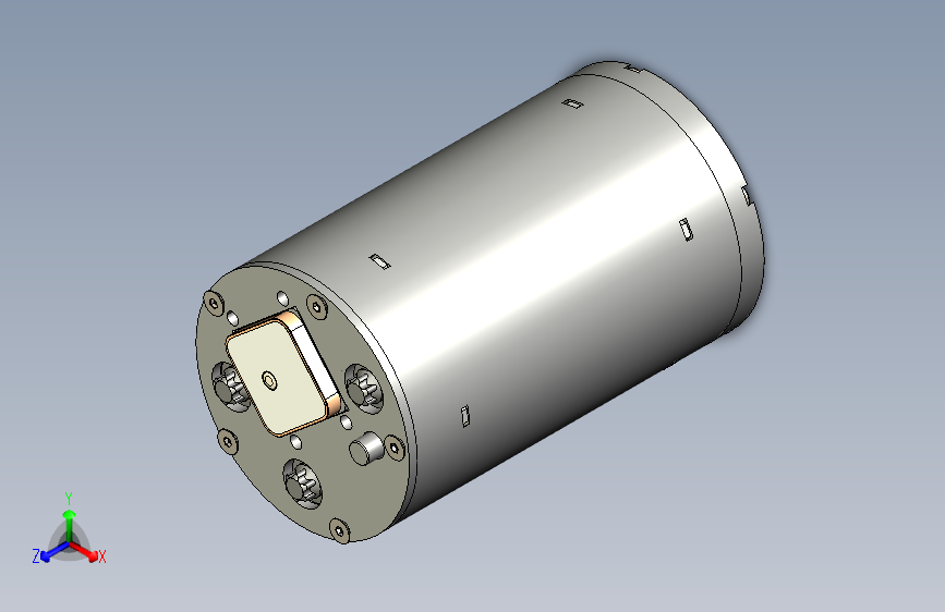 这是 2024_2025 CanSat 竞赛的迷你卫星 3D 模型